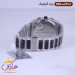 ساعت گرناویک ست فلزی کرنوگراف نقره ای مشکی 464007302-464007301 - Image 4