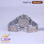 ساعت گرناویک ست فلزی کرنوگراف نقره ای طلایی 466005202-466005201 - Image 6