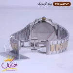 ساعت گرناویک ست فلزی کرنوگراف نقره ای طلایی 466005202-466005201 - Image 3