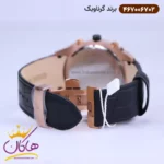 ساعت گرناویک مردانه بند چرم مشکی کرنوگراف 467006702 - Image 2