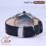 ساعت گرناویک مردانه بند چرم مشکی کرنوگراف 467007302 - Image 3