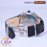 ساعت گرناویک مردانه بند چرم مشکی کرنوگراف 467007302 - Image 2