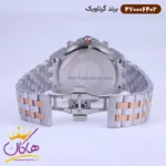 ساعت گرناویک مردانه فلزی نقره ای رزگلد کرنوگراف 470006402 - Image 2