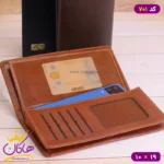 کیف کتی مردانه چرم طبیعی جورجیو آرمانی کد 701 - Image 5