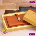 کیف کتی مگنتی چرم طبیعی مردانه جورجیو آرمانی | کد 742 - Image 7