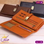 کیف کتی مگنتی چرم طبیعی مردانه جورجیو آرمانی | کد 742 - Image 9