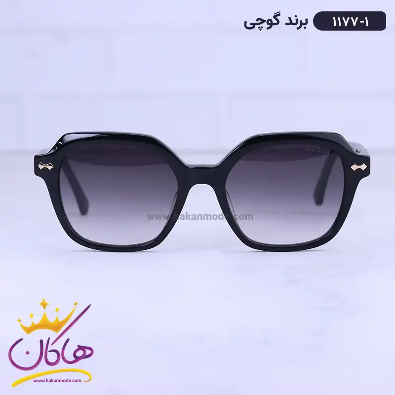 gucci-sunglasses-code-1177.11.webp عینک آفتابی گوچی زنانه استیت مشکی 1177/1 - Image 1