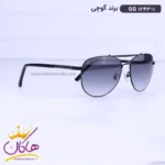 عینک آفتابی گوچی مردانه خلبانی مشکی GG 1243/1 - Image 3