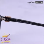 عینک گوجی اورجینال مشکی کد 1173 Gucci - Image 6