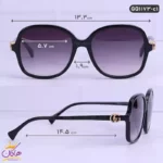 عینک گوجی اورجینال مشکی کد 1173 Gucci - Image 2