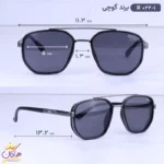 عینک آفتابی گوچی مردانه فلزی طوسی R 022/1 - Image 2
