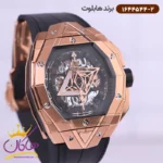 ساعت هابلوت مردانه بند رابر فضایی قاب رزگلد 1644544/2 - Image 2