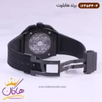 ساعت هابلوت مردانه بند رابر فضایی تمام مشکی 164544/4 - Image 3