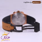 ساعت هابلوت مردانه بند رابر کرنوگراف صفحه اسکلتون قاب مشکی 582888/2 - Image 3