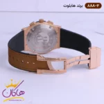 ساعت هابلوت مردانه بند جیر قهوه‌ ای کرنوگراف 888/2 - Image 3