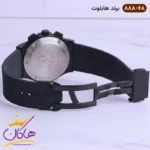 ساعت هابلوت مردانه کرنوگراف صفحه مشکی قاب رزگلد 888/68 - Image 3