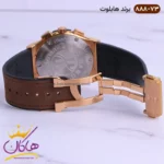 ساعت هابلوت مردانه کرنوگراف رزگلد شنی صفحه مشکی 888/73 - Image 3