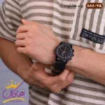 ساعت هابلوت کرنوگراف صفحه مشکی اندکس رزگلد | کد Hublot 888/75 - Image 4