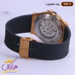 ساعت هابلوت مردانه بند رابر اتوماتیک صفحه اسکلتون 999/2 - Image 5