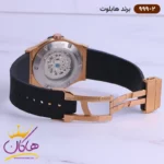 ساعت هابلوت مردانه بند رابر اتوماتیک صفحه اسکلتون 999/2 - Image 3