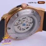 ساعت هابلوت مردانه بند رابر اتوماتیک صفحه اسکلتون 999/2 - Image 6