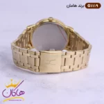 ساعت مچی ست زنانه و مردانه هامان طلایی کد 1119 - Image 8