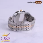 ساعت ست هامان فلزی نقره ای رز گلد کد 1120 - Image 10