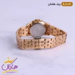 ساعت مچی ست زنانه و مردانه هامان رزگلد کد 1109 - Image 10