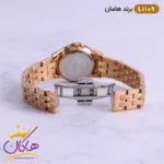 ساعت مچی ست زنانه و مردانه هامان رزگلد کد 1109 - Image 9
