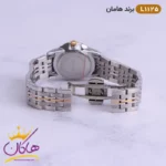 ساعت ست هامان فلزی نقره ای رز گلد کد 1120 - Image 7