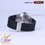 ساعت هابلوت زنانه بند رابر مشکی 777/1/1 - Image 3