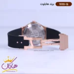 ساعت هابلوت زنانه بند رابر قاب رزگلد 777/11 - Image 2