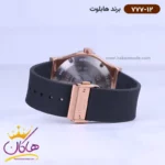 ساعت هابلوت مردانه بند رابر قاب رزگلد 777/12 - Image 3