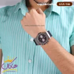 ساعت هابلوت مردانه بند رابر کرنوگراف قاب نقره ای 888/115 - Image 4