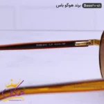 عینک هوگو باس مردانه خلبانی طلایی مدل BOSS 20 - Image 8