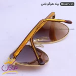 عینک هوگو باس مردانه خلبانی طلایی مدل BOSS 20 - Image 3