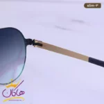 عینک آفتابی مردانه آیس برلین خلبانی slim black gold - Image 5