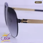 عینک آفتابی مردانه آیس برلین خلبانی slim black gold - Image 4