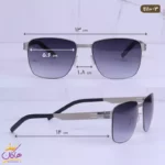 عینک آفتابی آیس برلین مردانه دودی t110 silver - Image 2