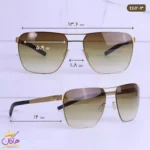عینک آفتابی مردانه آیس برلین طلایی T112 gold - Image 2