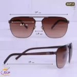 عینک آفتابی مردانه آیس برلین قهوه ای T113 graphite - Image 2