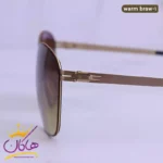 عینک آفتابی مردانه آیس برلین قهوه ای warm braw gold - Image 3