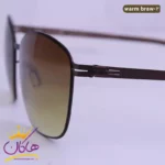 عینک آفتابی مردانه آیس برلین قهوه ای warm braw brown - Image 3