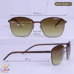 عینک آفتابی مردانه آیس برلین قهوه ای warm braw brown - Image 2