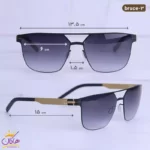 عینک آفتابی مردانه آیس برلین مشکی Bruce black gold - Image 2