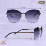 عینک آفتابی زنانه آیس برلین گربه ای مشکی Hong black gold - Image 2