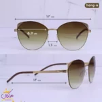 عینک آفتابی زنانه آیس برلین گربه ای طلایی Hong gold - Image 2