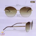 عینک آفتابی زنانه آیس برلین قهوه ای joey gold - Image 2