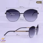 عینک آفتابی زنانه آیس برلین مشکی joey black gold - Image 2