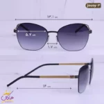 عینک آفتابی زنانه آیس برلین چند ضلعی jouoy black gold - Image 2